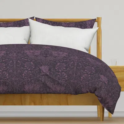 Spoonflower William Morris - Honeysuckle - Duvet Cover