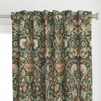 Spoonflower William Morris Lodden Curtain Panel