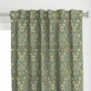 Spoonflower William Morris Spring Curtain Panel