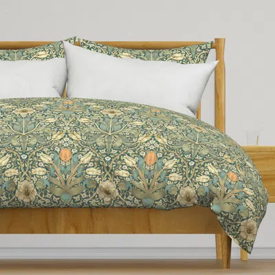 Spoonflower William Morris Spring Thicket Duvet Cover
