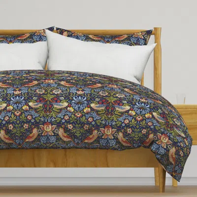 Spoonflower William Morris Strawberry Duvet Cover