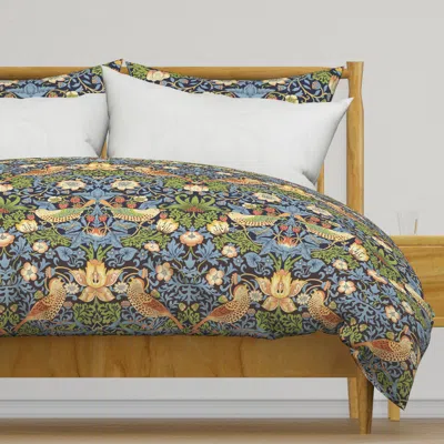 Spoonflower William Morris - Strawberry Duvet Cover