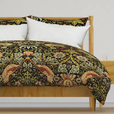 Spoonflower William Morris Strawberry Duvet Cover