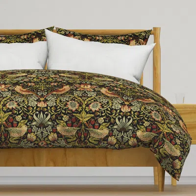Spoonflower William Morris Strawberry Duvet Cover