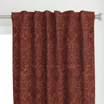 Spoonflower William Morris Tulip Curtain Panel