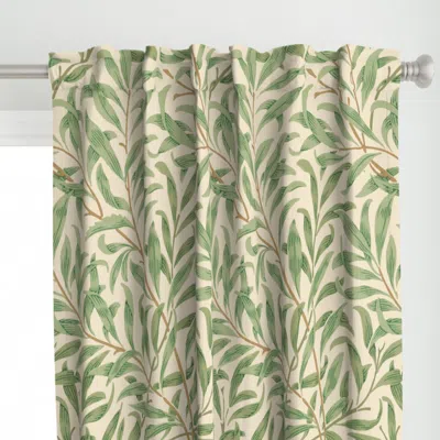 Spoonflower William Morris Willow Curtain Panel