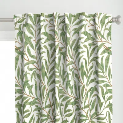 Spoonflower William Morris Willow Curtain Panel