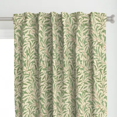 Spoonflower William Morris Willow Curtain Panel