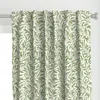 Spoonflower William Morris Willow Curtain Panel