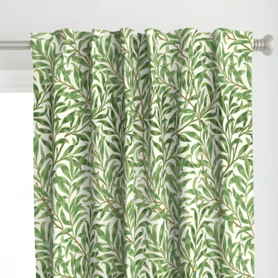 Spoonflower William Morris Willow Curtain Panel