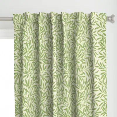 Spoonflower Willow Original William Curtain Panel