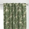 Spoonflower Willow-green-trees Curtain Panel