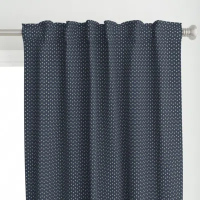 Spoonflower Wingfield Circle Dots Curtain Panel