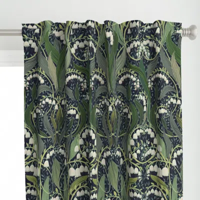 Spoonflower Wonderful Poisonous Lily Curtain Panel