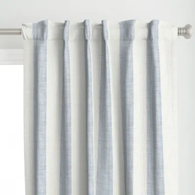 Spoonflower Woven Texture Wide Cabana Curtain Panel