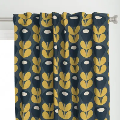 Spoonflower (xl) Bold Mid-century Curtain Panel