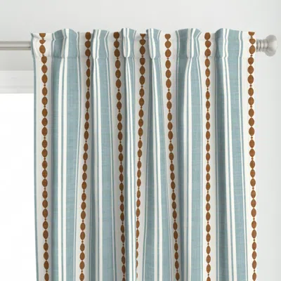 Spoonflower Xl Light Blue Gray Curtain Panel