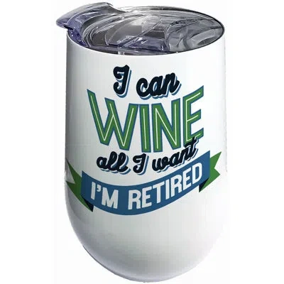 Spoontiques 16oz. Insulated Stainless Steel Wine Tumbler In Multicolor