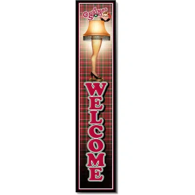 Spoontiques A Christmas Story Porch Sign In Multicolor