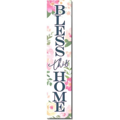 Spoontiques Bless This Home Porch Door Decor