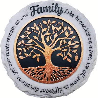 Spoontiques Family Bronze Stepping Stone