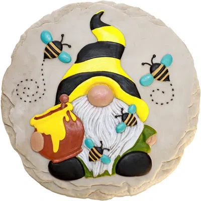Spoontiques Gnome Bee Stepping Stone