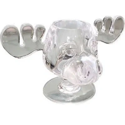 Spoontiques Moose Glass Cup Wind Chime