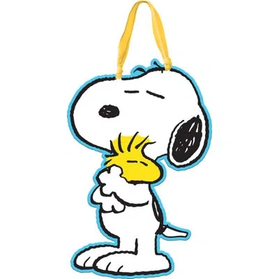 Spoontiques Snoopy Door  Décor In Cream