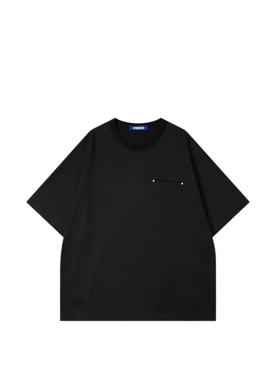 Spoonyard Chest-pocket T-shirt In Black