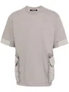 SPOONYARD DETACHABLE-POCKET COTTON T-SHIRT