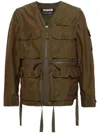 Spoonyard Detachable-sleeve Jacket In Green