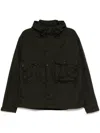 Spoonyard Front Pocket Light Weight Jacket In Green