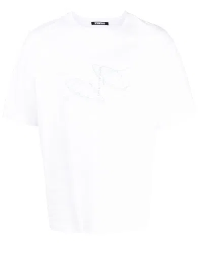 Spoonyard Graphic-print Short-sleeve T-shirt In White