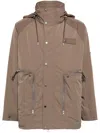 Spoonyard Hooded Long-sleeve Jacket In Brown