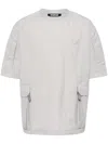 Spoonyard Logo-appliquéd T-shirt In Grey
