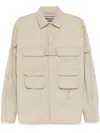 Spoonyard Multi-pockets Shirt In Neutrals