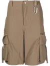 Spoonyard Primeflex Cargo-pockets Shorts In Brown