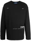 Spoonyard Snow Mountain Cotton T-shirt In Black