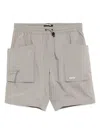 Spoonyard Solotex 3d Shorts Mit Aufgesetzten Taschen In Grau