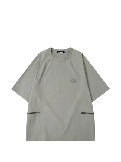 Spoonyard Uv-protective Technical T-shirt In Gray