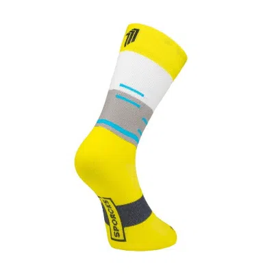 Sporcks Grutenhutten Yellow Cycling Socks In Multi