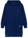 Sport B. By Agnès B. Aop Hooded Dress In Blue