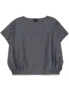 Sport B. By Agnès B. Aop Short-sleeved Top In Blue