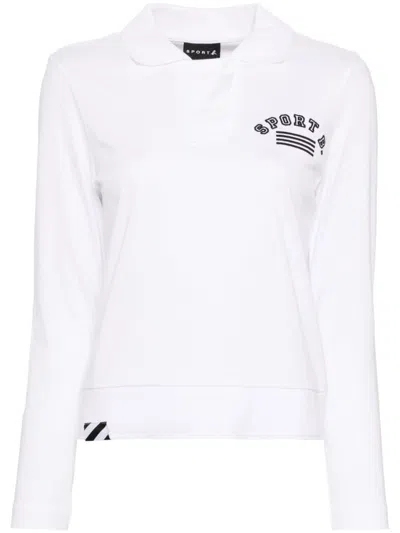 Sport B. By Agnès B. Authentic Polo Top In White