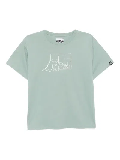 Sport B. By Agnès B. B. Infinity Dino Cotton T-shirt In Blue