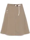 Sport B. By Agnès B. Belted Skirt In Neutrals