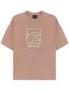 Sport B. By Agnès B. Box Dino T-shirt In Neutrals