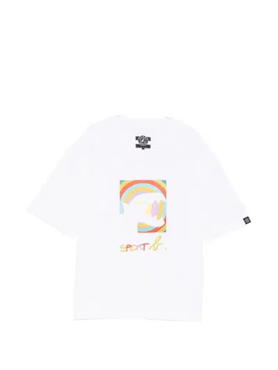 Sport B. By Agnès B. Box Dino T-shirt In White