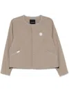 Sport B. By Agnès B. Button Up Jacket In Neutrals
