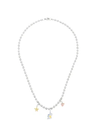 Sport B. By Agnès B. Charm-detail Necklace In Metallic